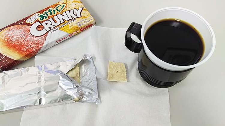 クランキー<あげパン>とコーヒー