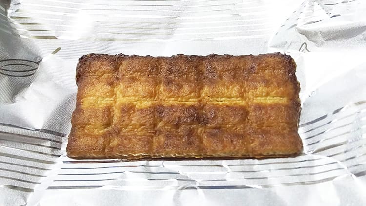 オーブントースターで焼かれたクランキー<あげパン>