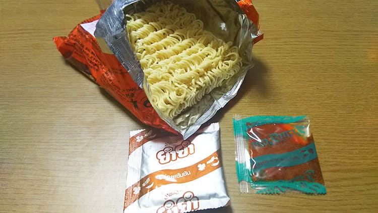 袋麺の内容物