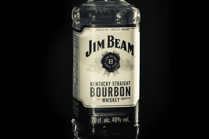 ジムビームのボトル