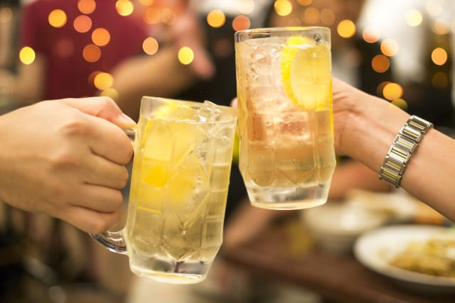 ハイボールで乾杯