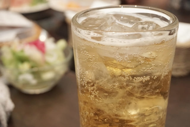 美味しそうな角ハイボール