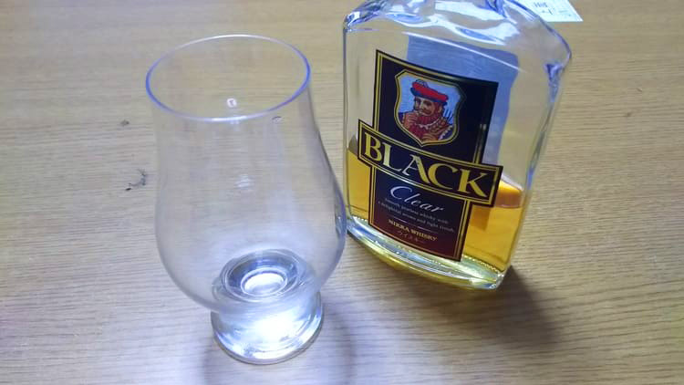 ブラックニッカクリアとグレンケアン