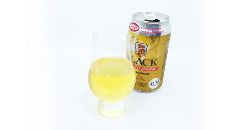 ブラックニッカクリアハイボールとグレンケアン