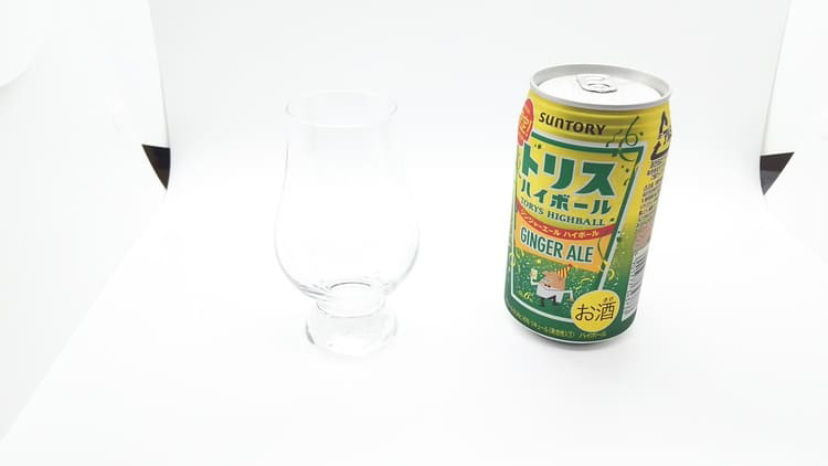 トリスハイボール缶とグレンケアン