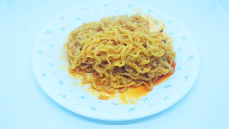 美味しそうなチーズタッカルビ麺