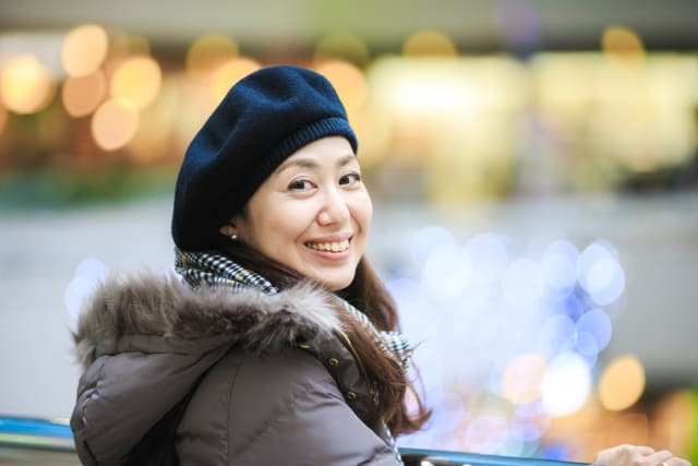 オシャレな女性
