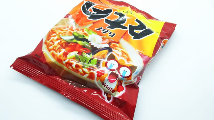 韓国製の袋麺