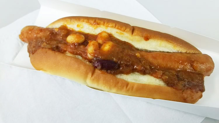 ローソンのホットドッグ