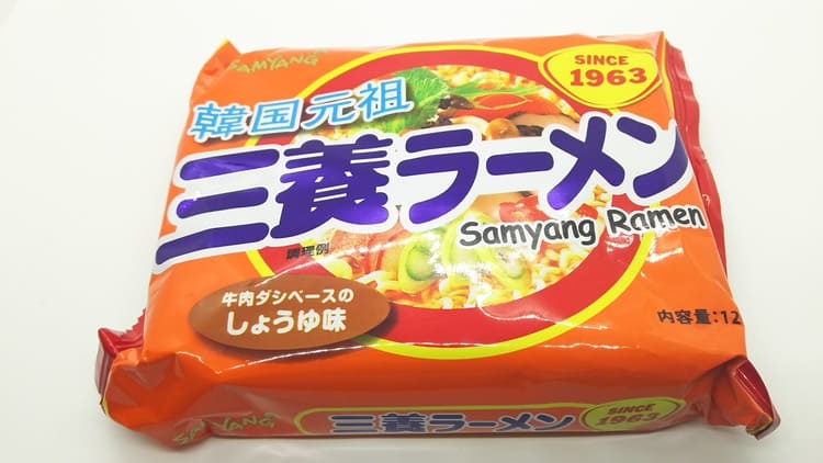 韓国のインスタントラーメン
