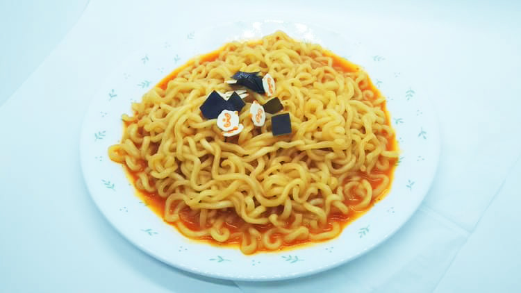 美味しそうなインスタント麺