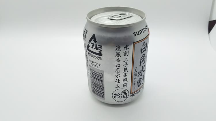 白角水割の缶