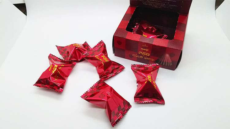 たくさんのチョコレート