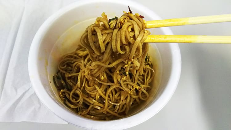 美味しそうなカップラーメン