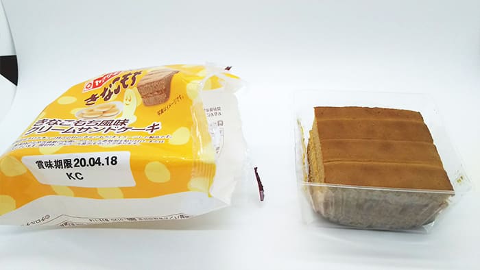 きなこもち味のサンドケーキ