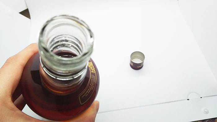 ホワイトホース12年の注ぎ口