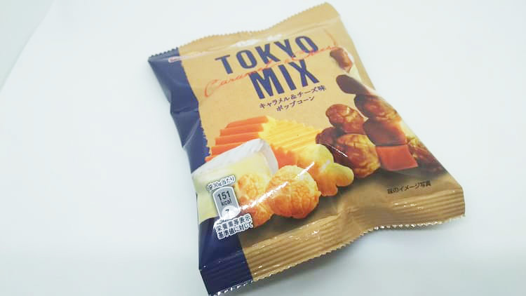 マイクポップコーン キャラメル チーズを食べてみた トーキョーミックス Tokyo Mix いろあるぶろぐ