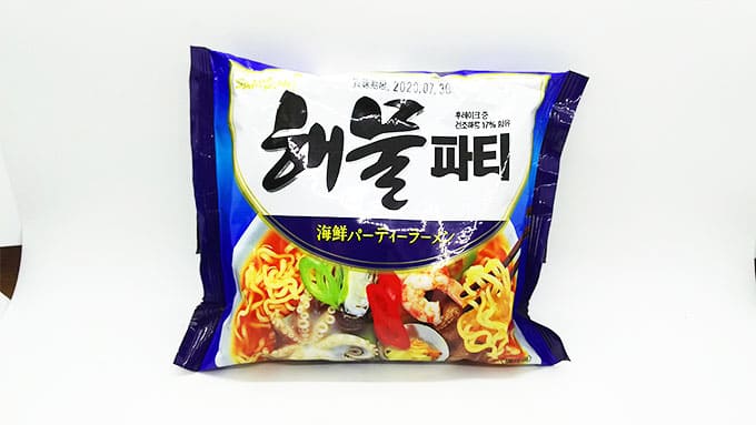 海鮮パーティーラーメンの辛さや味について 韓国 袋麺 いろあるぶろぐ